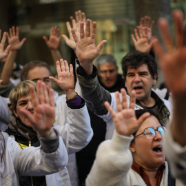 Concentración frente a la Consejería de Sanidad