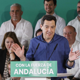 Moreno Bonilla durante la última Intermunicipal del PP-A en Córdoba.