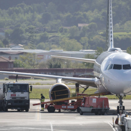 Repostaje de un avión