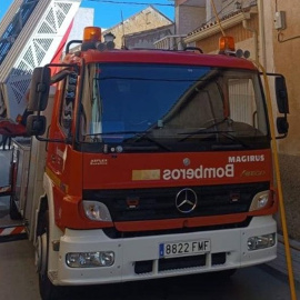 Imagen de archivo de un camión de bomberos-