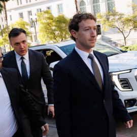 Mark Zuckerberg, en Los Ángeles.