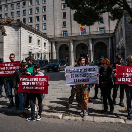 Manifestación de Rebelión y Extinción frente al Ministerio de Transición Ecológica
