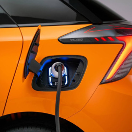 Imagen de un coche eléctrico.