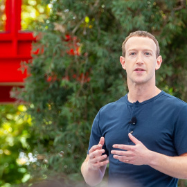 Mark Zuckerberg, propietario de Meta, en una imagen de archivo.
