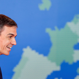 El presidente del Gobierno, Pedro Sánchez, en Chipre.