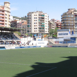Imatge d'arxiu del Nou Sardenya, estadi on juga el CE Europa. / 2008