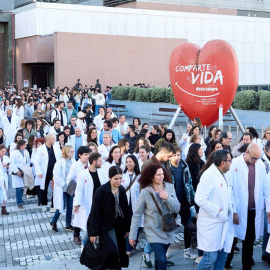 La tercera semana de huelga médica arranca con un seguimiento del 60-70% en Cantabria