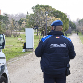 Foto de archivo de un agente de la Policía Municipal de Madrid.