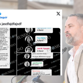 Abascal, el pasado día 25 en un acto en Almería.