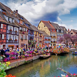 Colmar es uno de los pueblos más bonitos de Alsacia.