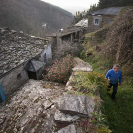 Imagen de la aldea de San Pedro de Bogo, en Lugo.