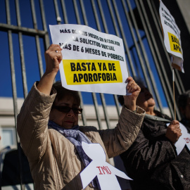 Manifestación contra la aporofobia