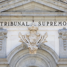 Fachada de la sede del Tribunal Supremo.