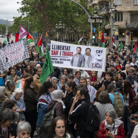 Concentración en Barcelona, este sábado.