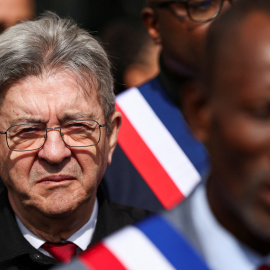 Mélenchon, el pasado 4 de abril en París.