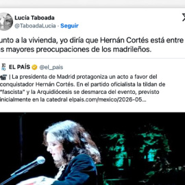 Reacciones a la polémica de Ayuso en México.