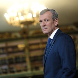 El presidente de la Xunta, Alfonso Rueda, en una imagen de archivo.