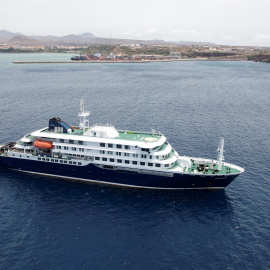 El crucero MV Hondius