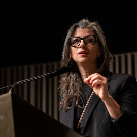 La Relatora especial de las Naciones Unidas sobre los territorios palestinos, Francesca Albanese.