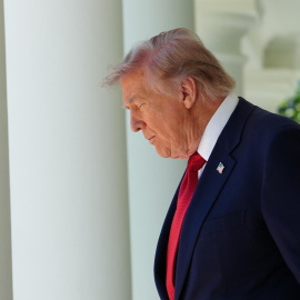 Foto de archivo del presidente estadounidense Donald Trump.