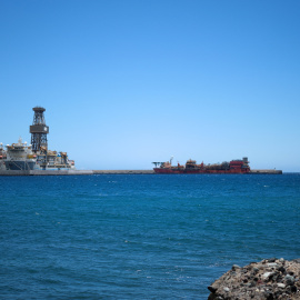 El puerto de Granadilla, en Tenerife, este viernes.