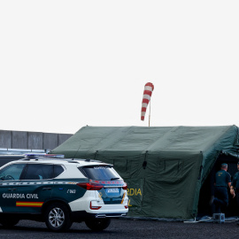 Operativo en el puerto de Granadilla de Abona para cubrir la llegada del crucero.