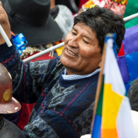 Imagen de archivo de Evo Morales, en Bolivia, en noviembre de 2021.