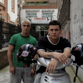 Marco Cáceres y Arón Piper, protagonistas de la película 'Hugo 24'