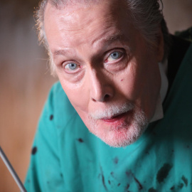 Fotografía  del actor estadounidense Jack Taylor. Taylor, icono del género de terror y fantástico.