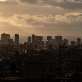 Vistas panorámicas de Barcelona.