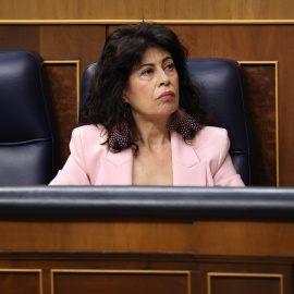 Foto de archivo de la ministra de Igualdad, Ana Redondo, durante una sesión plenaria en el Congreso.
