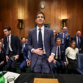 Kevin Warsh, este miércoles en el Senado de EEUU.