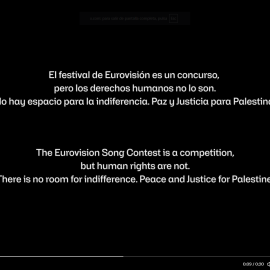 El mensaje sobre Eurovisión que ha emitido La 1.