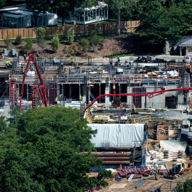Construcción de polémico Salón del Baile en la Casa Blanca
