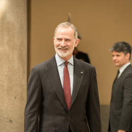 Foto de archivo del Rey Felipe VI en la entrega del X Premio Enrique V. Iglesias al Desarrollo del Espacio Empresarial Iberoamericano.