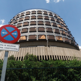 Edificio del Tribunal Constitucional, a 7 de julio de 2023, en Madrid (España).