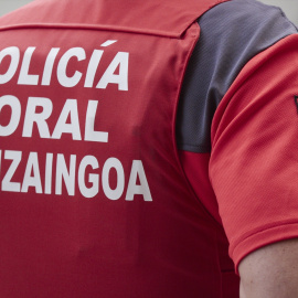Foto de archivo de un miembro de la policía foral.