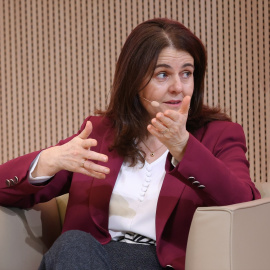 La directora de Energía de la CNMC, Rocío Prieto, durante el 23º Encuentro de Energía del IESE y Deloitte, en IESE Madrid, a 11 de febrero de 2026, en Madrid (España).