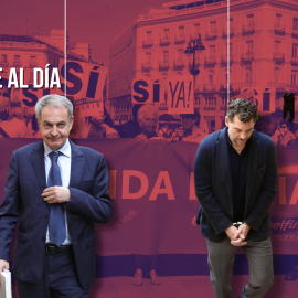 Fotomontaje con las imágenes de José Luis Rodríguez Zapatero y Jonathan Andic.