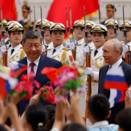 Xi Jinping y Vladímir Putin
