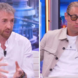 Pablo Motos y Marcos Llorente en 'El Hormiguero'.