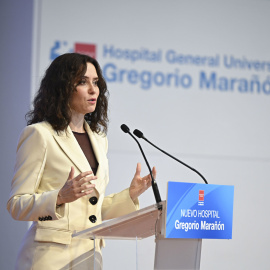 La presidenta de la Comunidad de Madrid, Isabel Díaz Ayuso