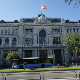 Fotografía de archivo de la sede del Banco de España, en Madrid