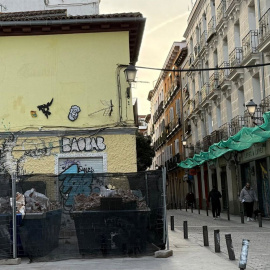 Exterior del antiguo restaurante senegalés Baobab en Lavapiés