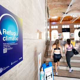Un refugi climàtic a Sant Boi de Llobregat
