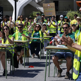 Huelga de profesores en València