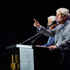Franklin Graham, durante el festival Esperanza Lima.