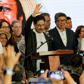 Ivan Cepeda, el candidato presidencial de izquierdas en las elecciones colombianas.