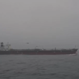 El petrolero ruso, conocido como Targot, interceptado por Francia