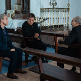 Alberto San Juan, Pedro Casablanc y Ramón Barea